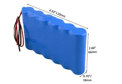 7.4v Li-ion battery pack 2S3P - Image 1 of 2