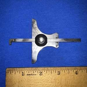 Starrett No 236 Tiefenmessgerät Vintage Werkzeug Tiefenmesser - Bild 1 von 15