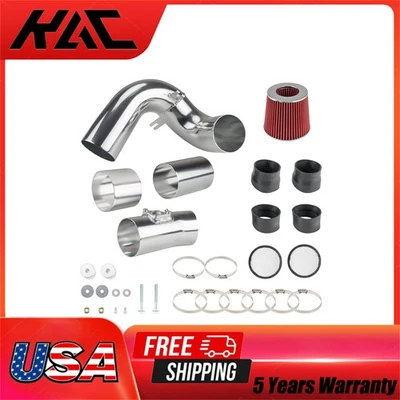 3.5" Cold Air Intake Kit Red Filter For 2004-2011 04-2011 Mazda RX-8 R2 1.3L - Image 1 of 4