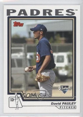 2004 Topps Traded and Rookies David Pauley #T208 RC - Image 1 of 2