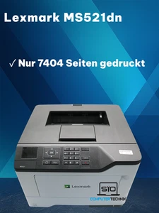 Lexmark MS521dn - Laserdrucker LAN USB Duplex - nur 7404 Druckseiten - Bild 1 von 5