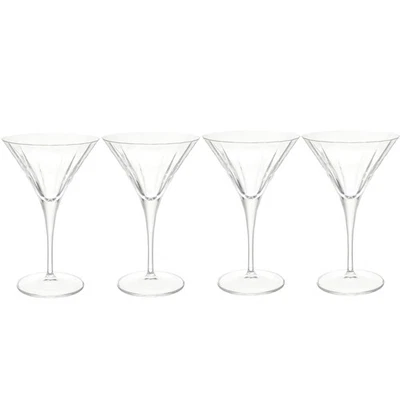 Bach 8.25 oz Martini Glasses Set of 4 - Titanium Reinforced Stem, Made of SON... - Image 1 of 4