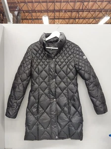 Women's GUESS Black Size S Knee-Length Puffer Coat - Picture 1 of 6