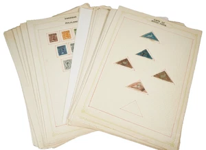 BRITISH COMMONWEALTH CLASSICS BRIEFMARKENSAMMLUNG 1000+ AUF QUADRILLE SEITEN - Bild 1 von 24