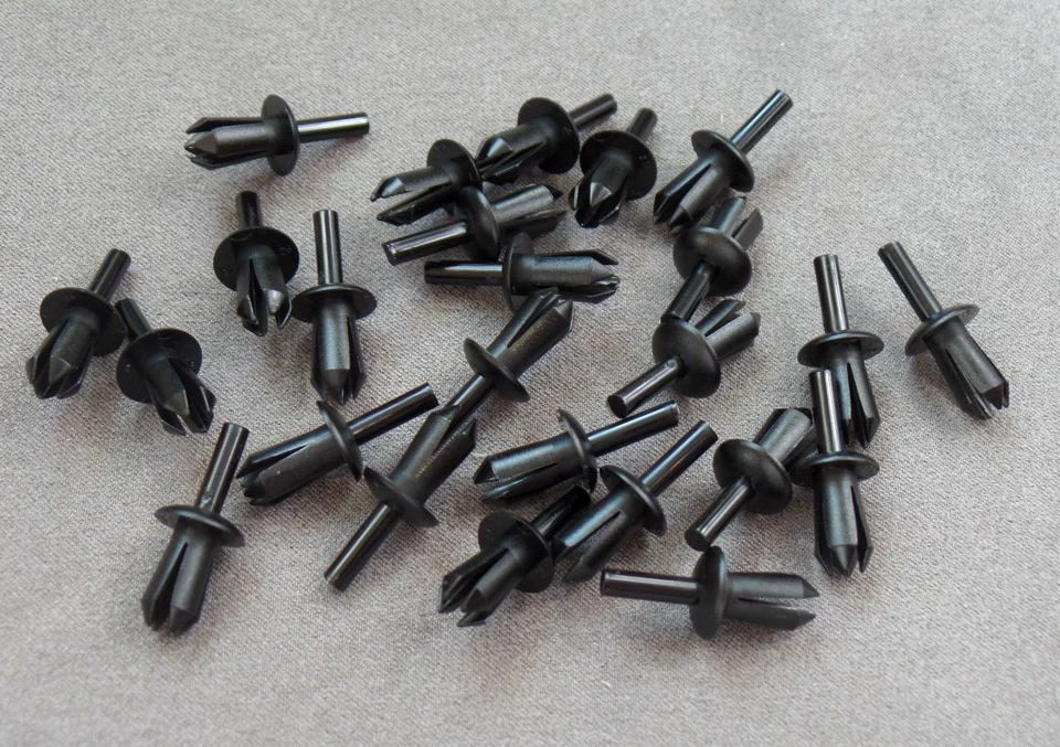 25x Radkasten Innenverkleidungsclip Clips für BMW E36, E 39, E46, F07, F10, F11  - Imagem 1 de 3