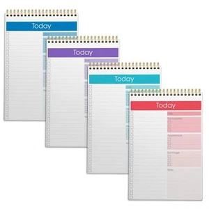 Office Products To Do List Notepad 7" x 10" Today Note Pad 52 Sheets Double W... - Picture 1 of 7