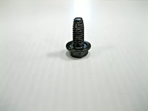 (10) 5/16""-18x3/4"" TORNILLO DE BRIDA HEXADECIMAL con serraciones, cortador de roscos tipo F, negro - Imagen 1 de 5
