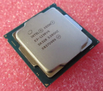 Intel Xeon Quad-Core E3-1230v6 3.50GHZ 8MB FCLGA1151 Server CPU Processor SR328 - Image 1 of 2