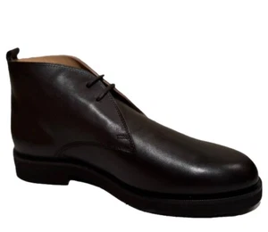 Rakoh Hombres Marrón Paris Moro Cuero de Becerro Botas Desierto Talla EU 44 US 11 - Imagen 1 de 9