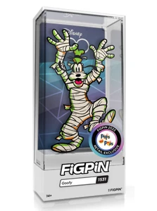 FiGPiN Pops and Pins Exclusive D100 Halloween Goofy #1531 LE 750 - Bild 1 von 2