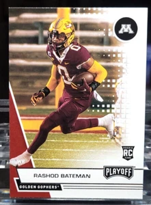 RASHOD BATEMAN Rookie 2021 Chronicle Playoff DP 390 NFL Ravens Golden Gophers - Picture 1 of 2