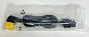 APC SCHNEIDER AP8714R Power Cord Kit Locking C19 to C20 (90 Degree) NEW - Picture 1 of 8