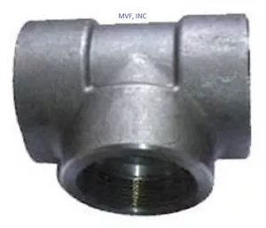 1-1/2" 3000# Socket-Weld Tee ASTM A105 Forged Steel Pipe Fitting FS030822 - Picture 1 of 3