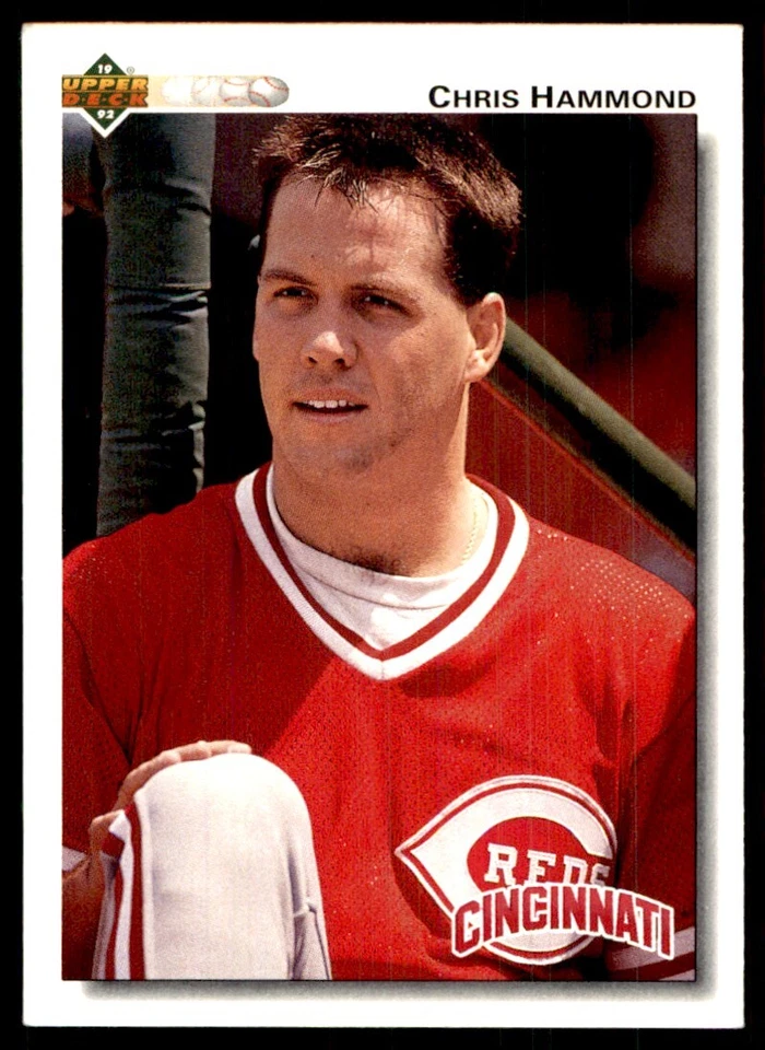 1992 Upper Deck Chris Hammond Cincinnati Reds #105 - Image 1 of 2