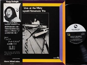TSUYOSHI YAMAMOTO "LIVE AT MISTY" THREE BLIND MICE TBM37 Japan LP OBI Booklet - Foto 1 di 5