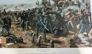 Don Troiani - Allatoona Pass - Collectible Civil War Print - COA - Picture 1 of 9