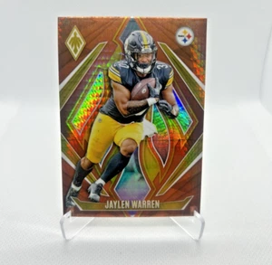 Jaylen Warren - 2024 Panini Phoenix Orange Hyper #77 - Pittsburgh Steelers - Picture 1 of 2