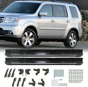 Side Step Running Boards Compatible with 2009-2015 Honda Pilot Left+Right - Picture 1 of 8