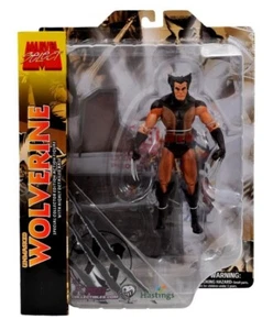 🔥 Diamond Select Marvel Select Wolverine (Brown Costume Unmasked) Action Figure - Picture 1 of 3