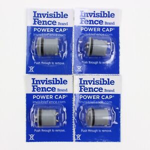 4 X Invisible Fence Dog Collar Battery Cap R21 R22 Microlite IFA-001 Batteries