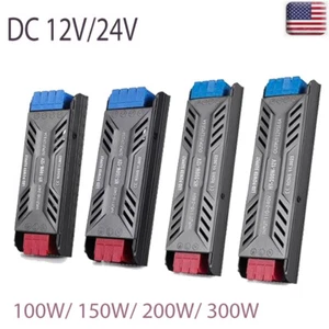 DC 12V 24V Power Supply LED Driver Lighting Transformer Slim  Adapter for Strip - Picture 1 of 16