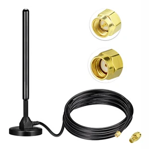 868MHz 915MHz Z-Wave Smart Home Magnetic Base SMA Antenna for Fibaro Home Center - Picture 1 of 8