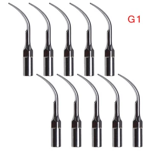 10pc Dentista Tips INSERTI PUNTE PER ABLATORE Scaler Fit EMS Woodpecker G1 - Picture 1 of 17