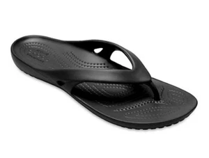 Crocs Kadee II Damen-Flip-Flop-Zehensandale – schwarz (MEHRERE GRÖSSEN) - Bild 1 von 5
