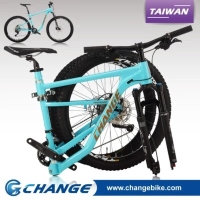 Bicicleta Plegable 27.5" Bicicleta de Montaña Horquilla FOX Shimano Deore 20S DF-912B Tamaño 21" Foto 1 de 4