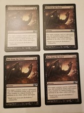 wotc mtg rise from the grave x4, 3 m10 1 m11