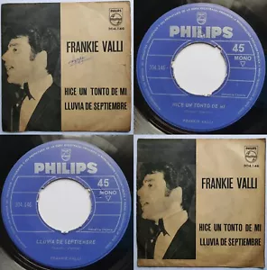 FRANKIE VALLI I MAKE A FOOL OF MYSELF 1967 MONO SPANISH TITLES UNIQ PS CHILEAN P - Picture 1 of 15