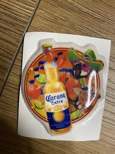 CORONA BEER TROPICAL PARROT SUNGLASSES SOMBRERO GUITAR STICKER 2 INC - Picture 1 of 1