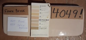 FAWN BEIGE COLOR 21 x 8,25 American Standard F4049 tapa del tanque de inodoro tapa superior - Imagen 1 de 3