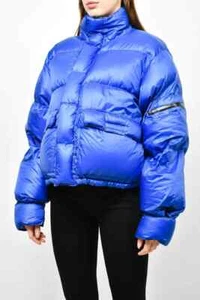 Entire Studios blaue Daunen Oversize gefütterte Jacke Größe SMALL USA neu mit Etikett AUSVERKAUFT - Bild 1 von 3
