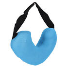 (Blue)Armpit Pillow Soft Cotton Adjustable Strap Pressure Relief Prevent HG5