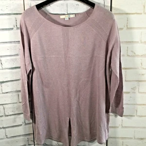 Boden Jumper Lilac Long Sleeved Silk Linen Womens Size 16 - Picture 1 of 5