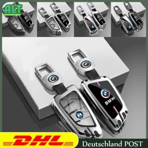 Schlüssel Cover Schlüsselanhänger für BMW Fernbedienung Gehäuse 50 Jahre Emblem - Bild 1 von 16