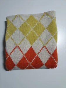 Mamas Papas Blanket Cotton 100% Knitted Baby Boy Girl Gift Crib pram - Picture 1 of 7