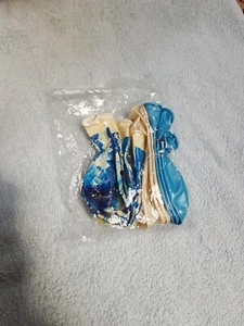 blue gold balloons 12 items - Picture 1 of 7