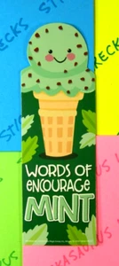Eureka Mint Scented Scratch & Sniff Bookmark - Picture 1 of 3