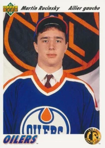 1991-92 Upper Deck French #70 MARTIN RUCINSKY - Edmonton Oilers - Bild 1 von 1