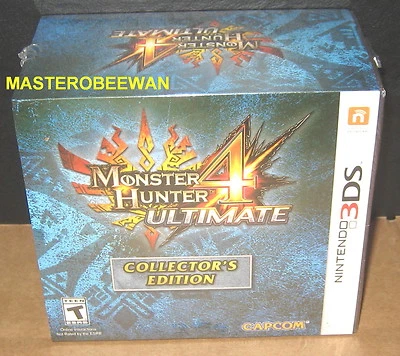 Monster Hunter 4 Ultimate Collector's Edition (Nintendo 3DS, 2015) New Sealed - Image 1 of 4