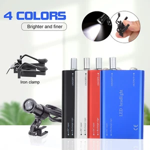 Dental 5W Headlight LED Lamp High Power+Two Clips for Loupe Magnifier DY-009 CE - Picture 1 of 72