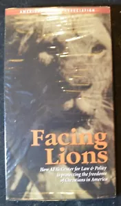 Facing Lions (VHS) Center for Law & Policy Protecting Christians In America NEW - Picture 1 of 2