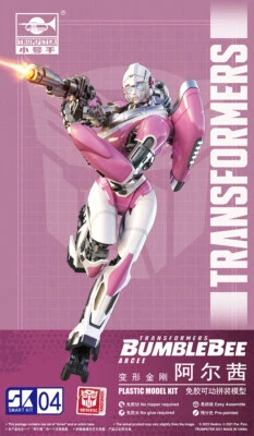 Trumpeter & Transformers 08128  BUMBLEBEE Arcee Smart Kit Assemble Plastic Model - Image 1 of 4