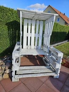 Strandkorb aus Paletten - Bild 1 von 2