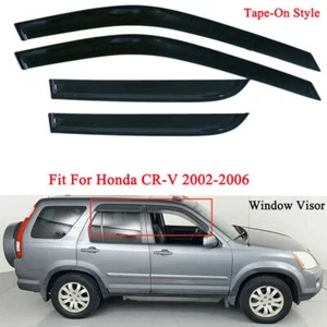 Para Honda CRV CR-V 2002-2006 2005 2004 2003 Visera de ventana Protector de lluvia Deflectores - Imagen 1 de 9