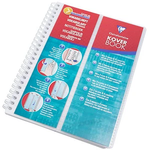Cuaderno de vocabulario KoverBook A5 100 páginas almohadilla de revisión de idiomas alemán francés - Imagen 1 de 3