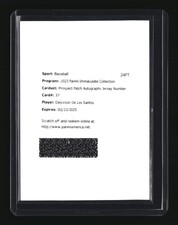 2023 Immaculate #37 Deyvison De Los Santos NM