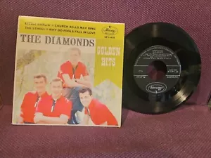 The Diamonds' Golden HITS 45 - Picture 1 of 4